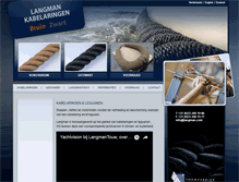 Tablet Screenshot of kabelaring.nl